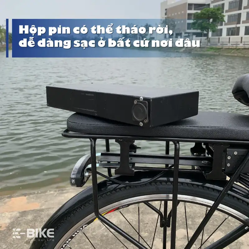 E-bike E-Motion 3000 18 Hộp đựng pin
