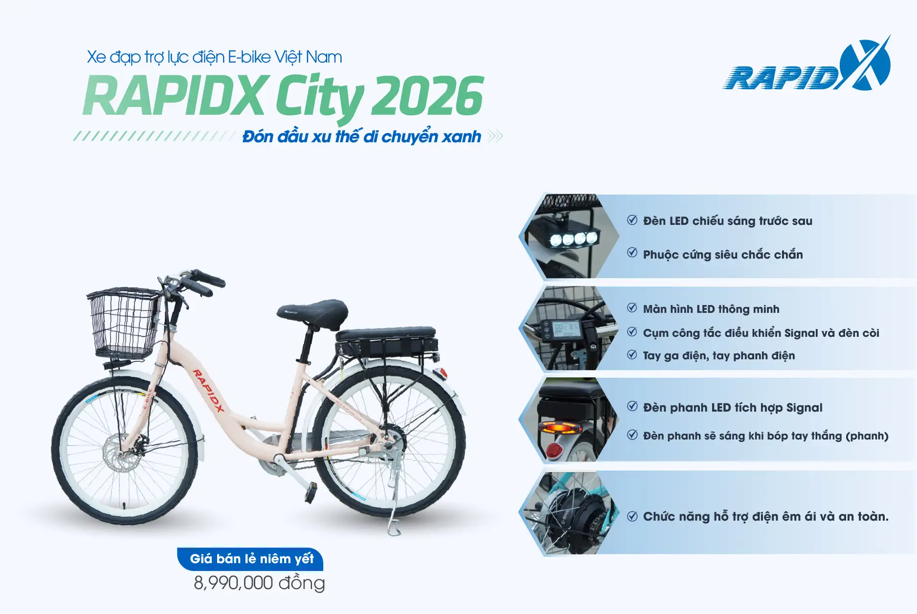 mẫu xe 10.6-01 RAPIDX City 2026